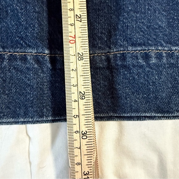 Free People We The Free Wild Roses Midi Skirt Size 28 Dark Blue - Picture 6 of 12